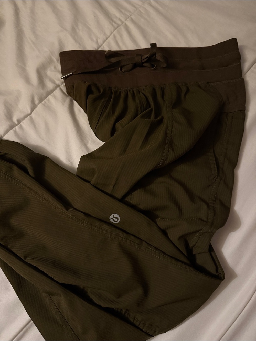 lululemon athletica Women’s Dark Olive dance studio joggers